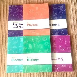 Next Evolution in MCAT Prep Blueprint Review Study Books Set Of 6 Original Box